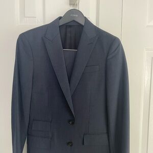 J. Crew Ludlow Blue Suit